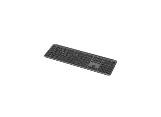 Logitech K950 Signature Slim Full Sized Wireless Keyboard, Easy-Switch Keys, Tilt Legs, Bluetooth Low Energy + Logi Bolt Connectivity 10m Wireless Range Arabic& English Layout, Black